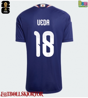 Japan Ayase Ueda #18 Hemmatröja Dam VM 2026 Kortärmad